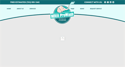 Desktop Screenshot of novaprowash.com